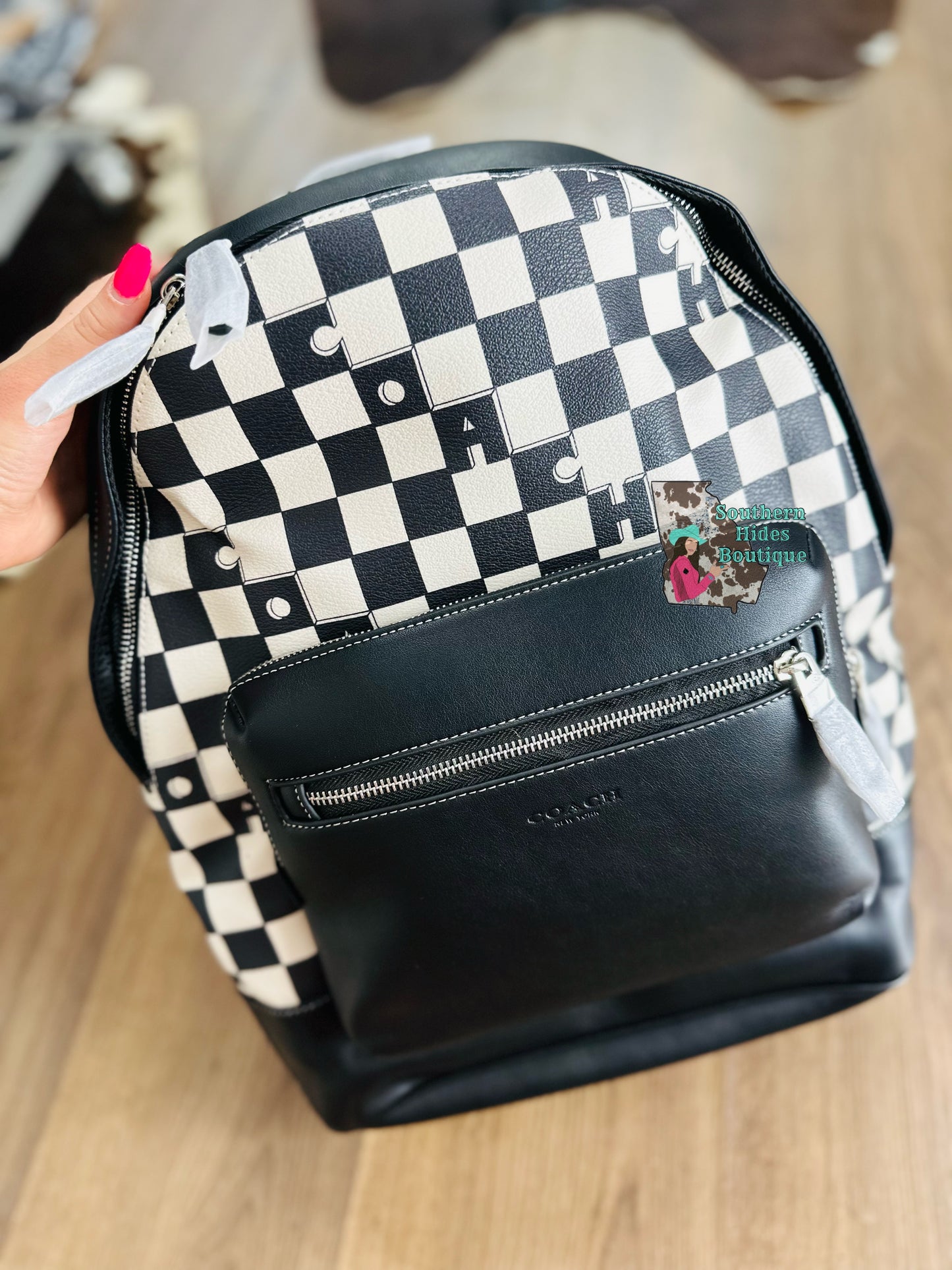 Checkered Backpack **PRE ORDER**
