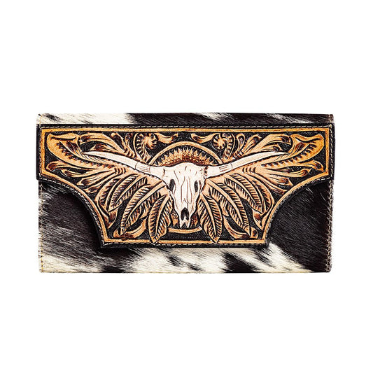 Longhorn Tooled Wallet **PRE ORDER**