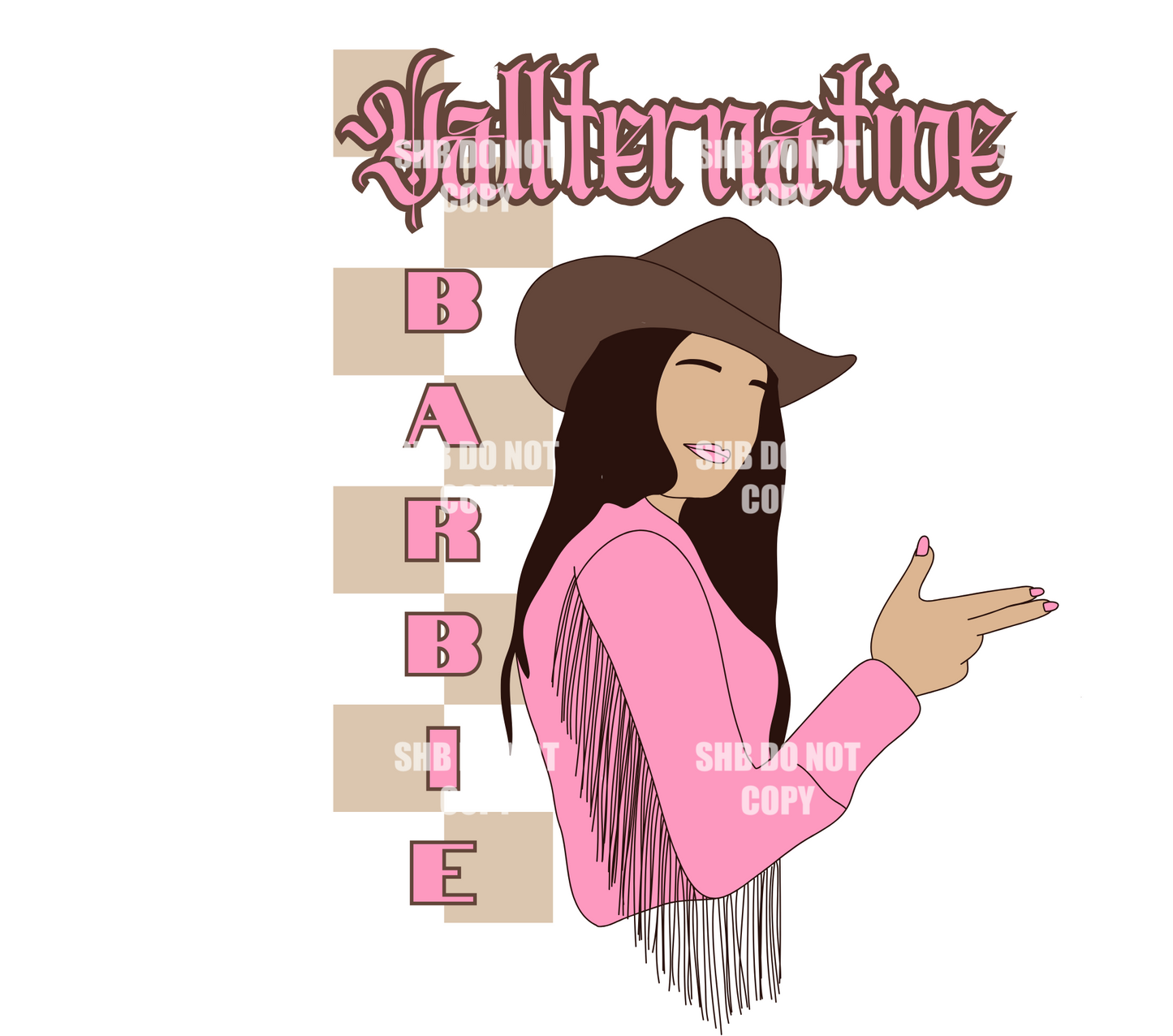 **DIGITAL DOWNLOAD** Yallternative Barbie