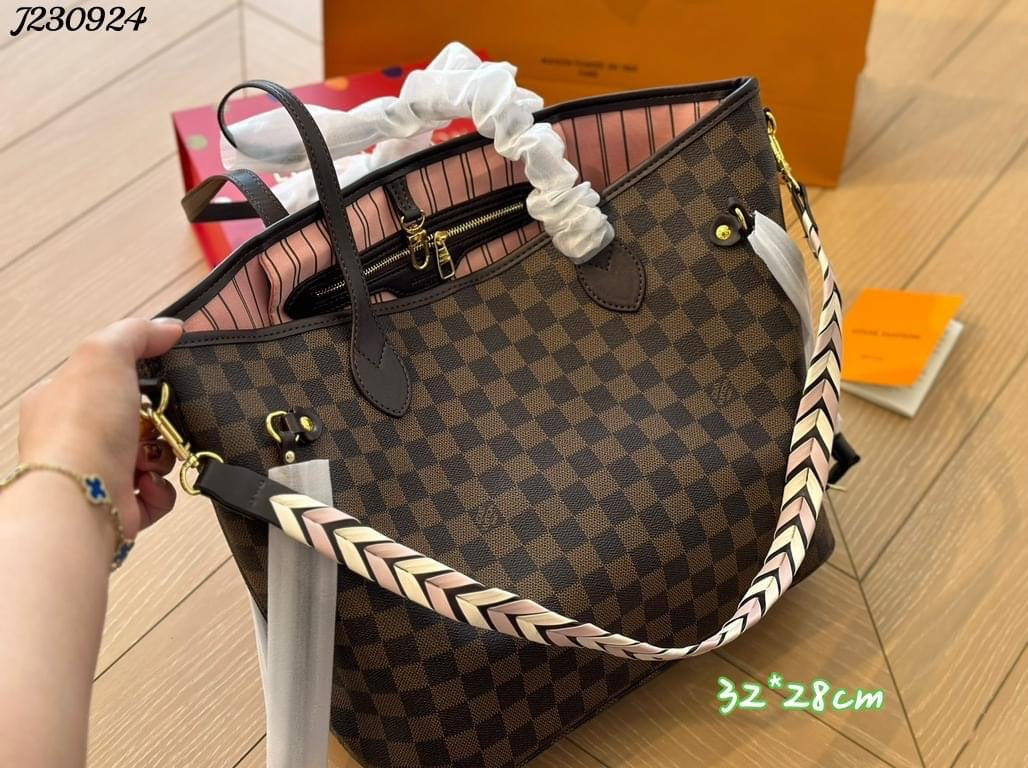 Pink and Brown Neverfull **PRE ORDER**
